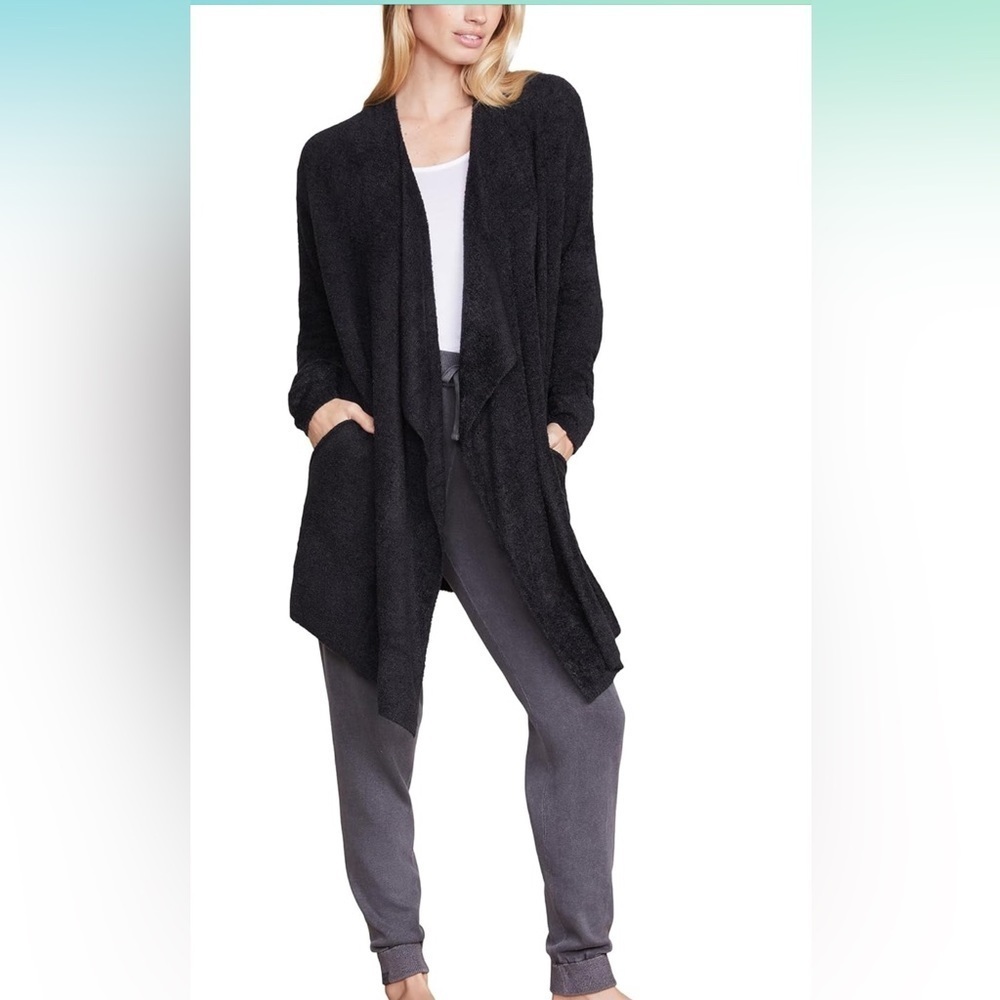 💥⭐️❤️HOST PICK❤️⭐️💥 Barefoot Dreams CozyChic Lite Island Wrap- BLACK​